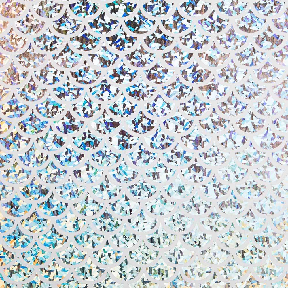 Foil Printed Hologram Branco - Ribes y Casals