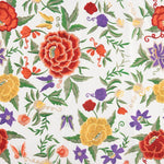 Fama Strecht Bordado Manila Branco - Ribes y Casals