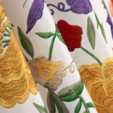 Fama Strecht Bordado Manila Branco - Ribes y Casals