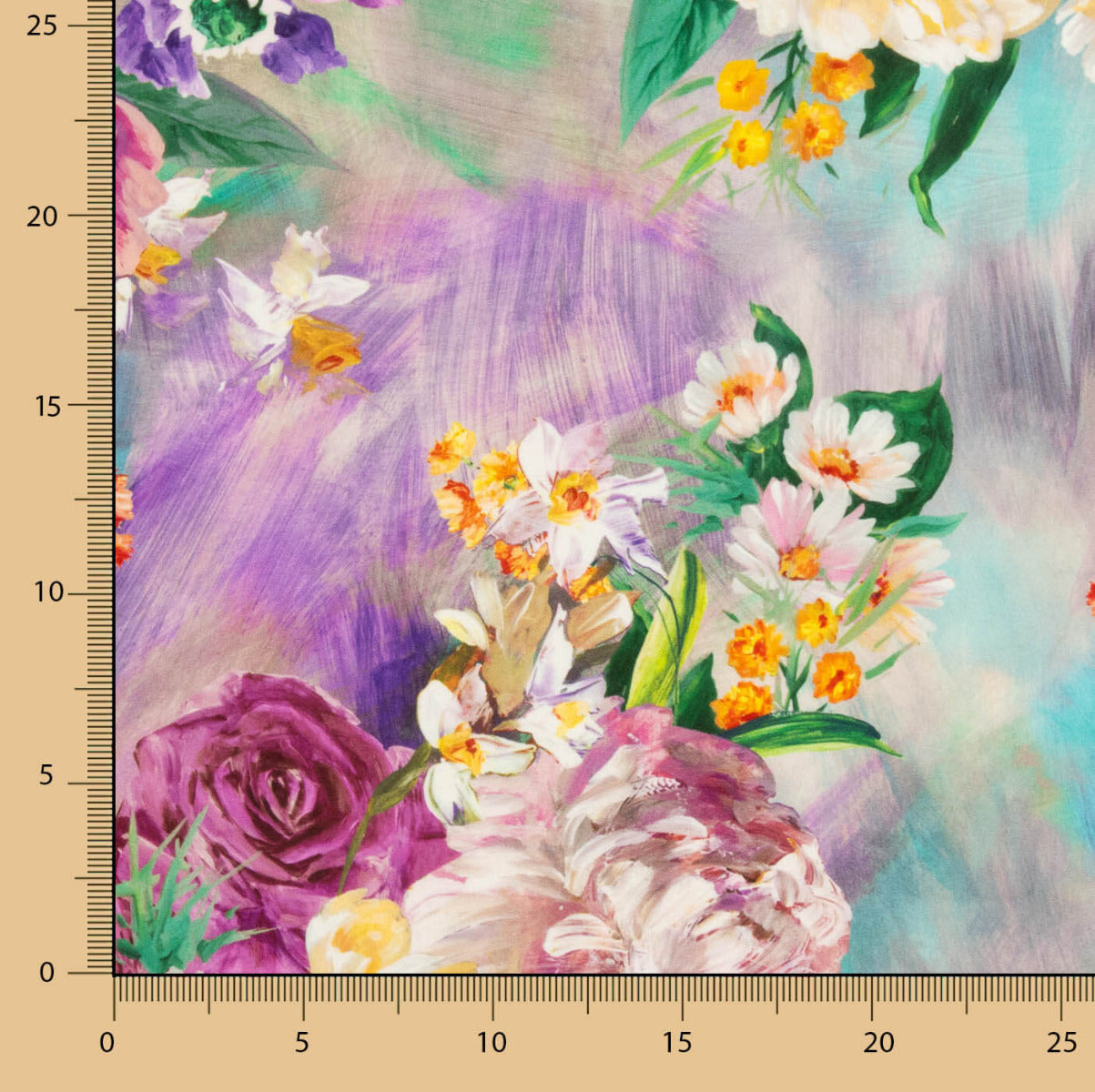 Fama Strecht Cretone Aguarela Verde - Ribes y Casals