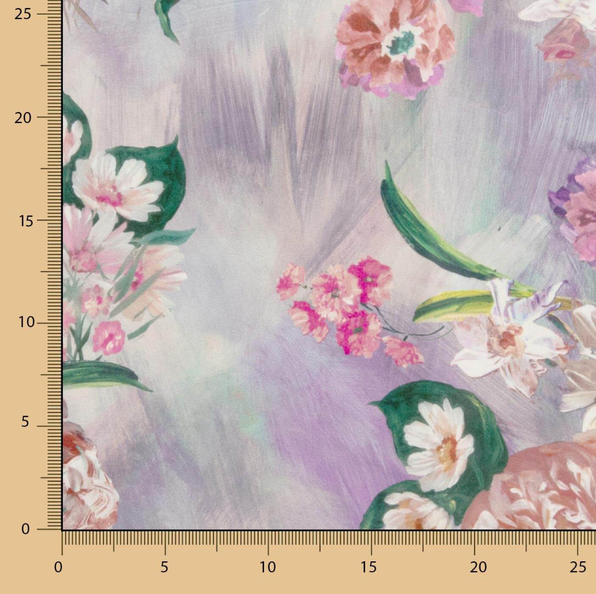 Fama Strecht Cretone Aguarela Lilás - Ribes y Casals