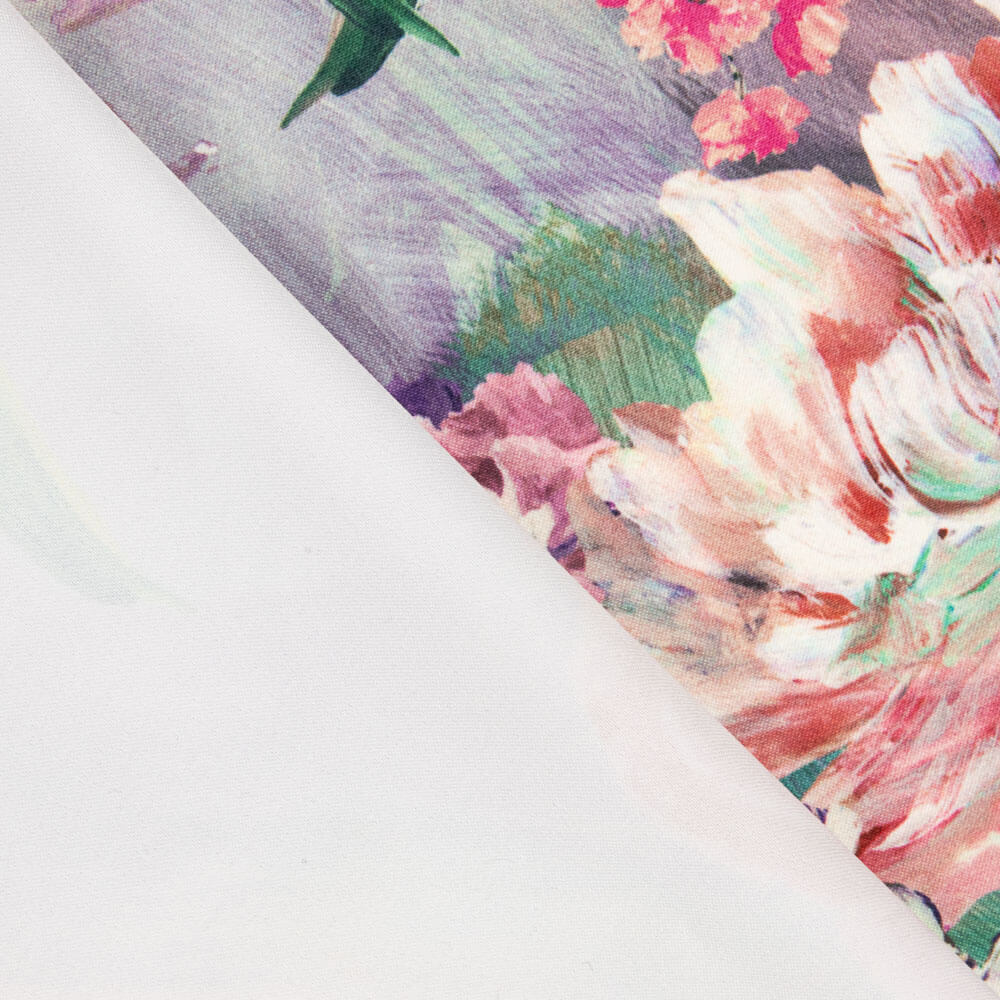 Fama Strecht Cretone Aguarela Lilás - Ribes y Casals