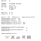 Tul Lycra Faja Negro - Ribes y Casals