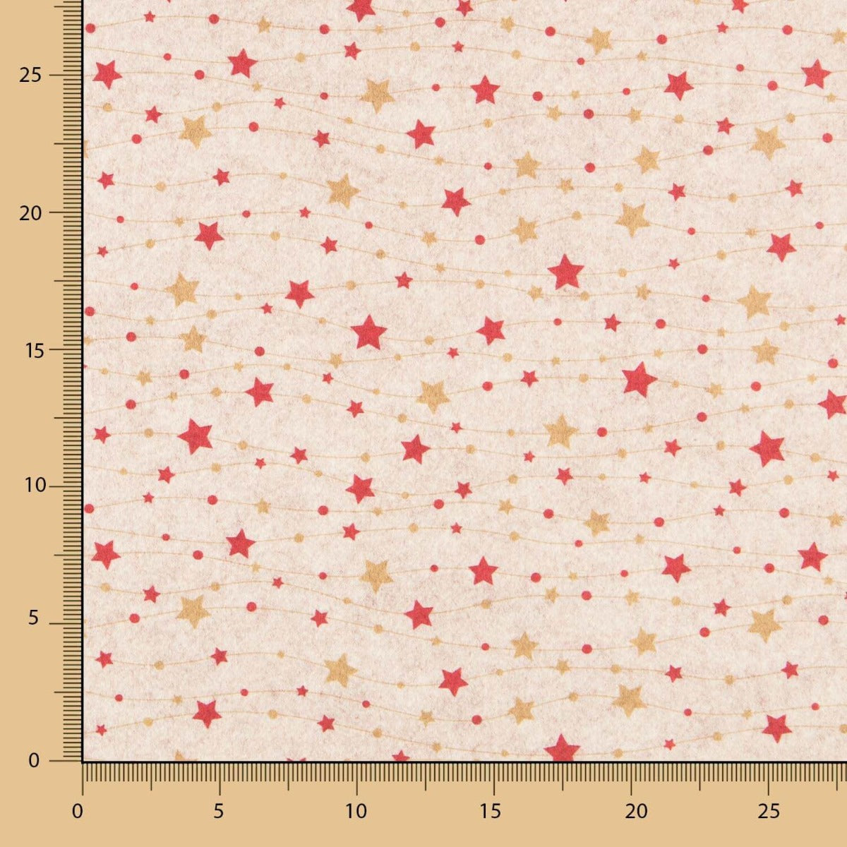 Feltro Estampado Natal Estrelas - Ribes y Casals