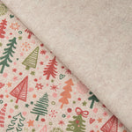 Feltro Estampado Natal Árvores Cinzento - Ribes y Casals