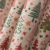 Feltro Estampado Natal Árvores Cinzento - Ribes y Casals