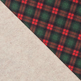 Feltro Estampado Natal Tartan Verde - Ribes y Casals