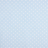 Popeline Estampado Flamenco Bolinhas 7mm Azul claro - Ribes y Casals