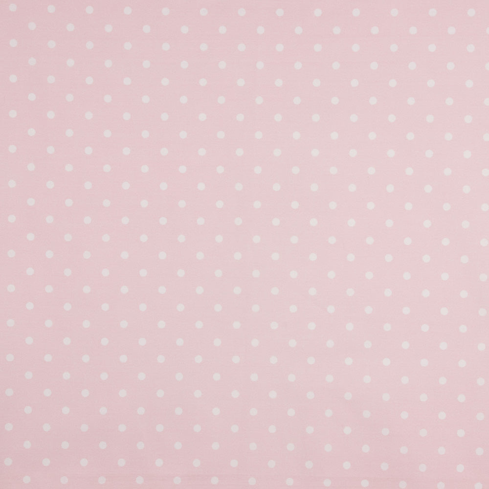Popeline Estampado Flamenco Bolinhas 7mm Rosa claro - Ribes y Casals