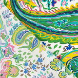 Crepe Poliéster Caxemira Verde Jade - Ribes y Casals