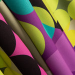 Fama Stretch Bolinhas Geométrica Orquídea - Ribes y Casals