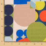 Fama Stretch Bolinhas Geométrica Verde - Ribes y Casals