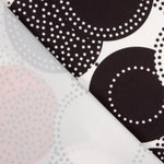 Gabardina Elástica Bolinhas Pontilhadas Vermelho - Ribes y Casals