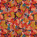 Crepe Poliéster Borboleta Coral - Ribes y Casals