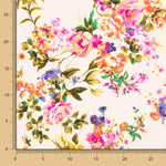 Crepe Floral Ecru - Ribes y Casals