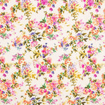 Crepe Floral Ecru - Ribes y Casals