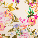 Crepe Floral Ecru - Ribes y Casals