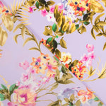 Crepe Floral Mauve - Ribes y Casals