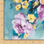 Fama Strecht Cretonero Verde Sálvia - Ribes y Casals