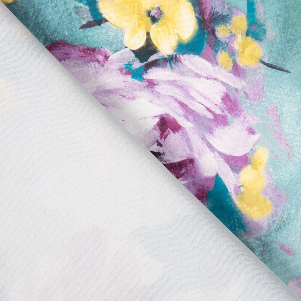 Fama Strecht Cretonero Verde Sálvia - Ribes y Casals