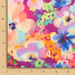 Fama Stretch Flores Aquarela Orquídea - Ribes y Casals