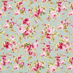 Crepe Cretonne Verde Água - Ribes y Casals