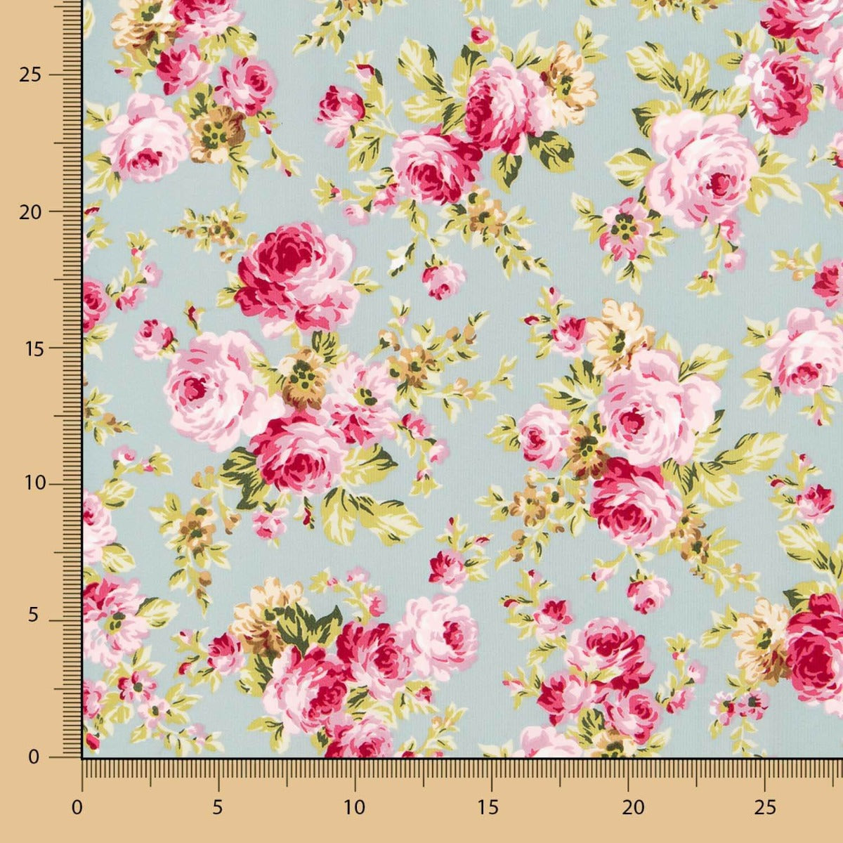 Crepe Cretonne Verde Água - Ribes y Casals