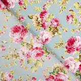 Crepe Cretonne Verde Água - Ribes y Casals