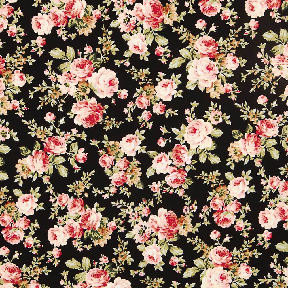 Crepe Cretonne Preto - Ribes y Casals