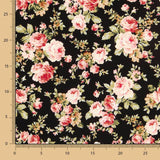 Crepe Cretonne Preto - Ribes y Casals