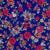 Crepe Xaile Manila Azul - Ribes y Casals