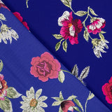 Crepe Xaile Manila Azul - Ribes y Casals