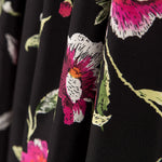 Xale Crepe Manila Preto - Ribes y Casals