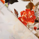 Gabardina Elástica Flor Bolinhas Pistache - Ribes y Casals