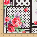 Tecido Bi-Stretch Patch Cretonne Vermelho - Ribes y Casals