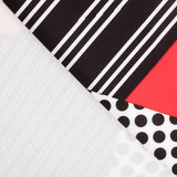 Tecido Bi-Stretch Patch Geo Coral - Ribes y Casals