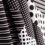 Tecido Bi-Stretch Patch Geo Coral - Ribes y Casals