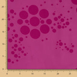 Jacquard Multi Bolinhas Stretch Orquídea - Ribes y Casals