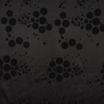 Jacquard Multi Bolinhas Stretch Preto - Ribes y Casals