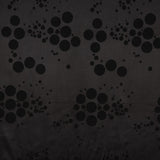 Jacquard Multi Bolinhas Stretch Preto - Ribes y Casals