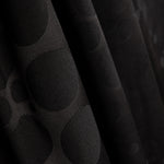 Jacquard Multi Bolinhas Stretch Preto - Ribes y Casals