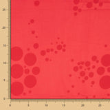 Jacquard Multi Bolinhas Stretch Vermelho - Ribes y Casals