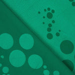 Jacquard Multi Bolinhas Stretch Verde - Ribes y Casals