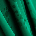 Jacquard Multi Bolinhas Stretch Verde - Ribes y Casals