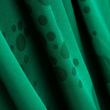 Jacquard Multi Bolinhas Stretch Verde - Ribes y Casals