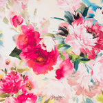 Tecido Fama Stretch Flor Primavera Amarelo - Ribes y Casals