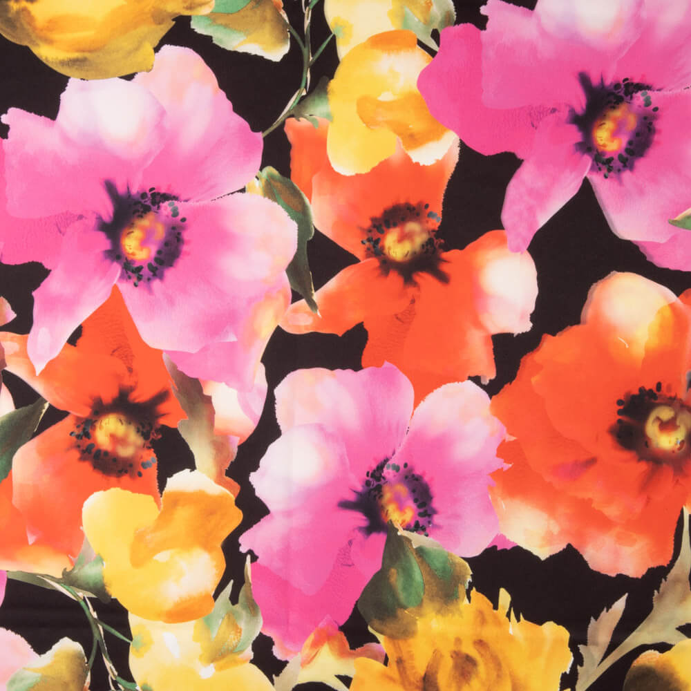 Fama Stretch Flores Maxi Rosas - Ribes y Casals