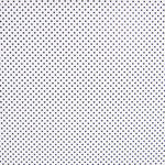 Crepe Mini Bolinhas Branco - Ribes y Casals