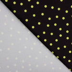 Gabardina Elástica Bolinhas Pistache - Ribes y Casals