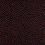 Gabardina Elástica Bolinhas Vermelha - Ribes y Casals